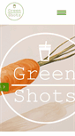 Mobile Screenshot of greenshots.com